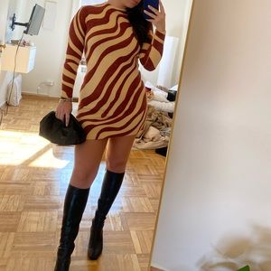 Zara sweater dress worn once